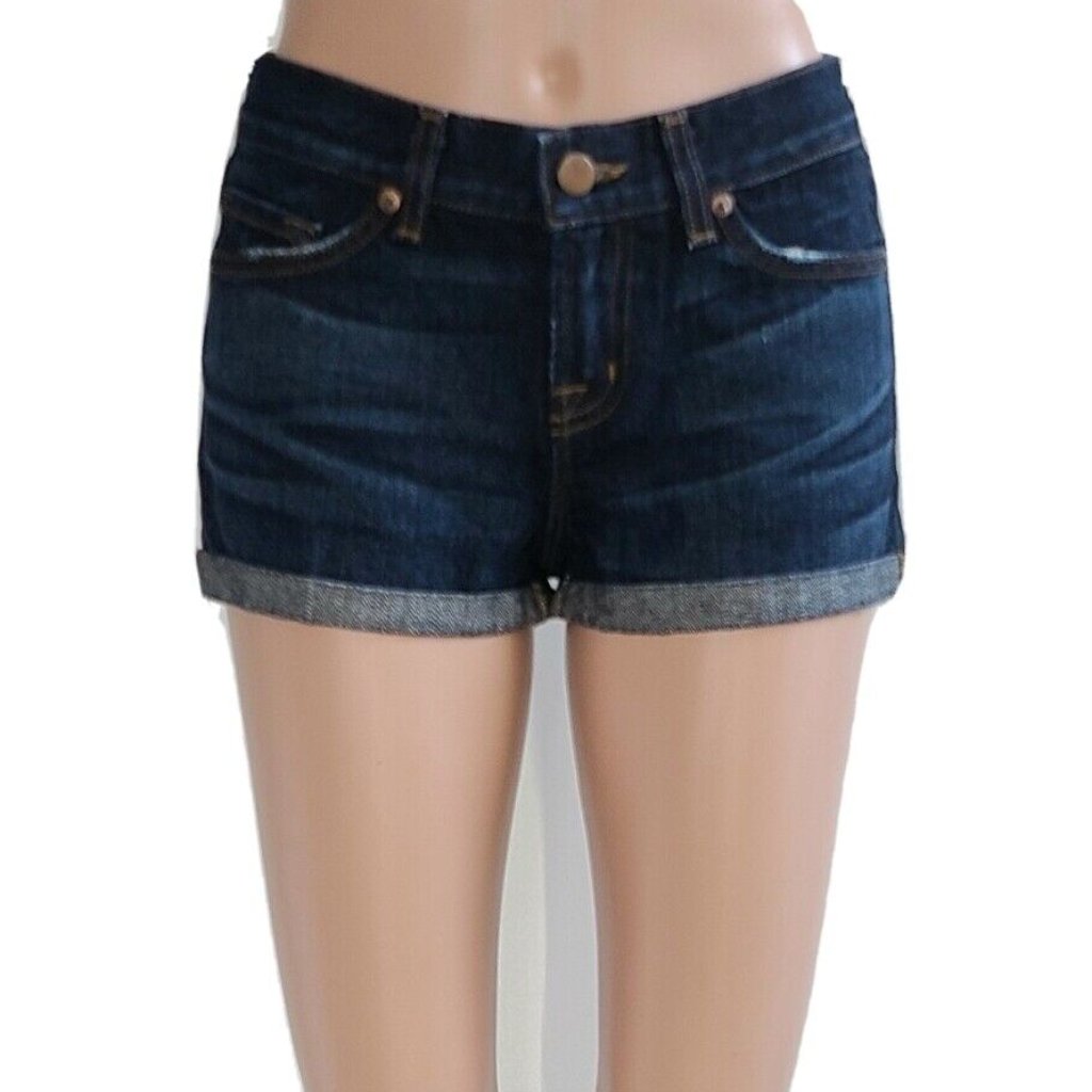 J Brand Cut 3061 Cuffed Denim Shorts 29